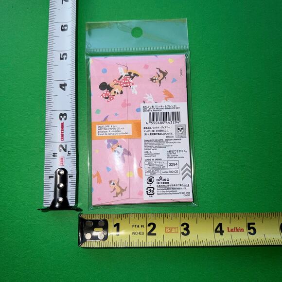 Disney Minnie Mouse Mini Bow Bag Purse Pink Mickey Stationery Set Japan Whimsy - Picture 6 of 11